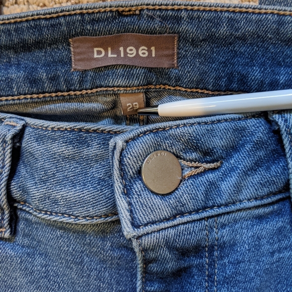 DL 1961 Florence Venice High Rise Ankle Skinny Jeans size 29 - Picture 2 of 12